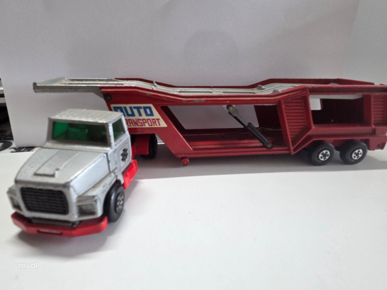 Matchbox Super Kings K-10 Auto Transporter (1970), Ophalen of Verzenden, Gebruikt, Bus of Vrachtwagen, Matchbox