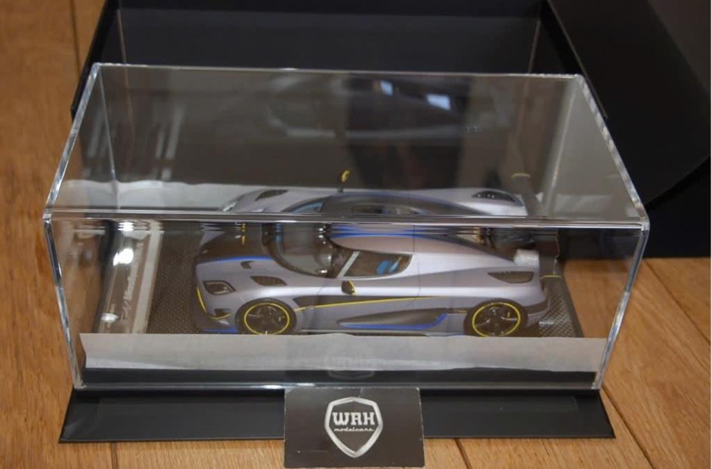 SPECIAL SALE !! KOENIGSEGG AGERA matte grey VMB models WRH, Hobby en Vrije tijd, Modelauto's | 1:18, Verzenden, Zo goed als nieuw