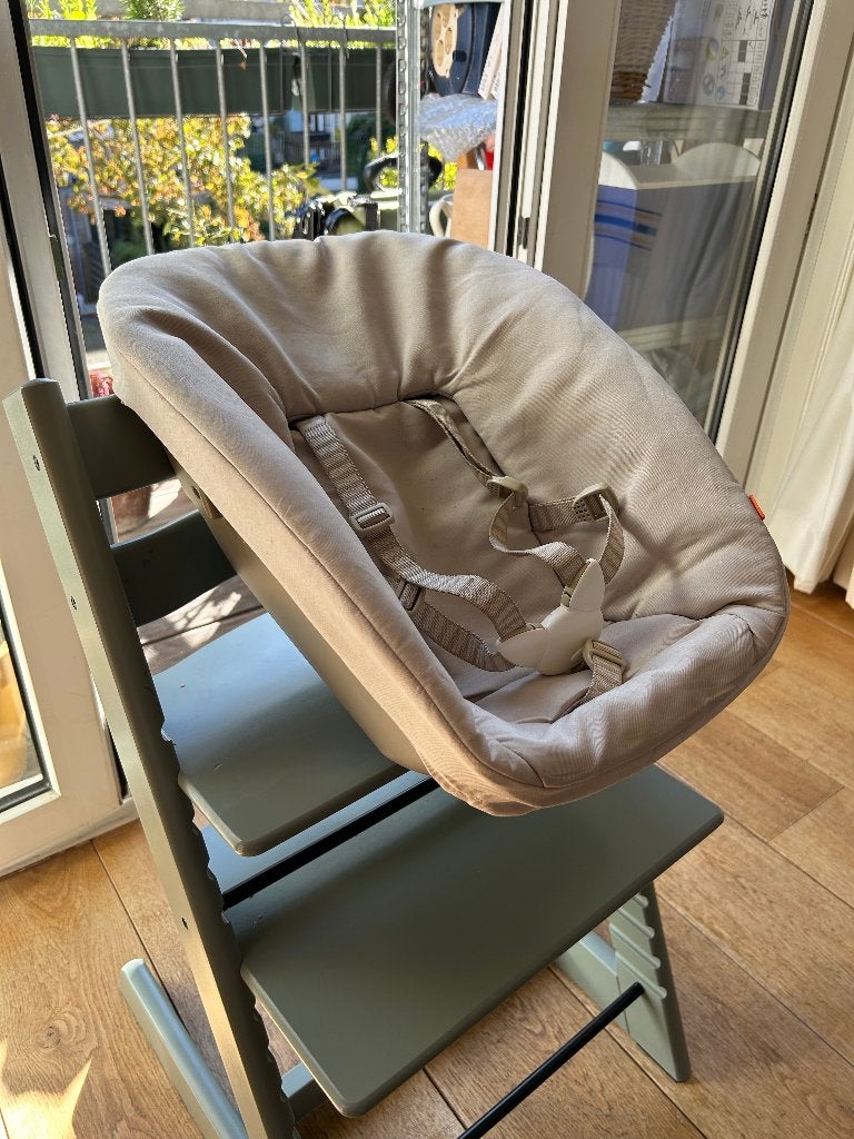 Stokke Newborn set - Tripp Trapp stoel, Kinderen en Baby's, Ophalen of Verzenden, Zo goed als nieuw, Overige typen