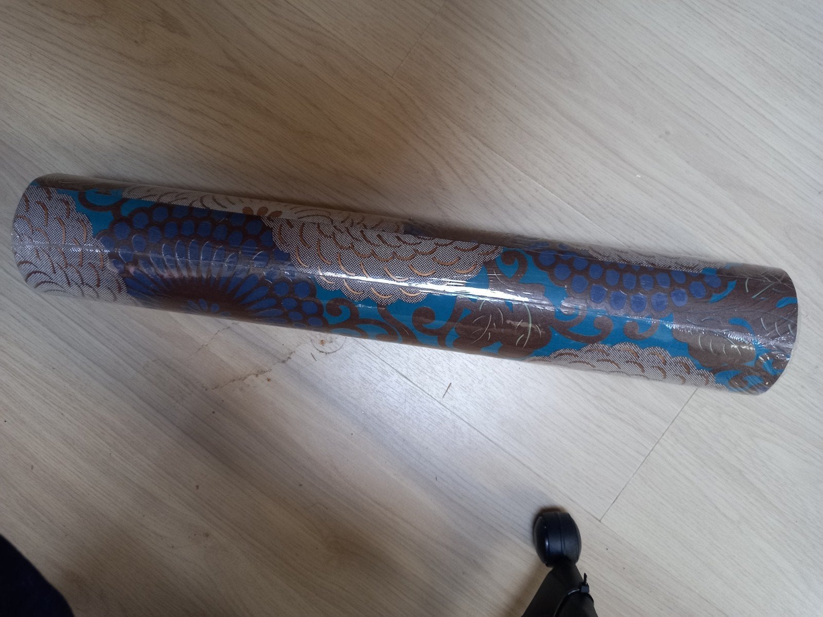 Rasch Vliesbehang met Patroon - Blauw/Bruin/Goud, Ornamentaal, Rasch, Modern, Ophalen of Verzenden