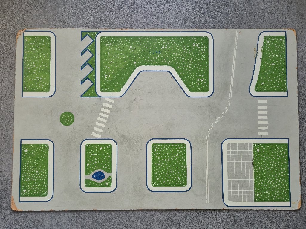 Lego grondplaat vintage jaren 50, Ophalen, Lego, Compleet, Grondplaat