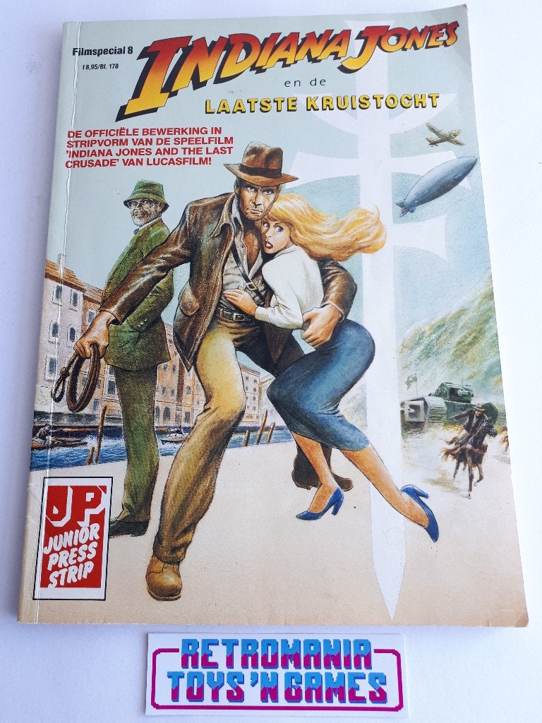 stripboek - indiana jones en de laatste kruistocht, Boeken, Eén stripboek, Verzenden, Gelezen