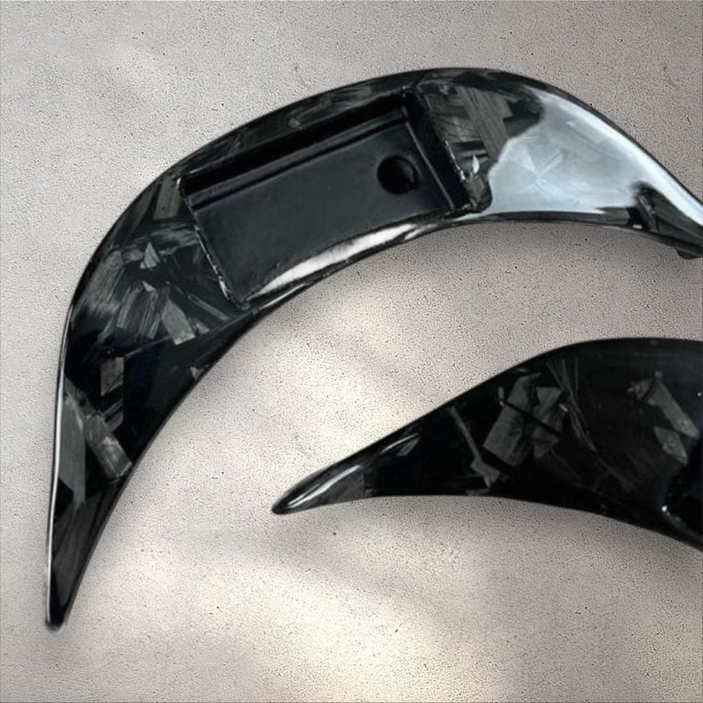 Forged carbon voltmeter spoiler vespa sprint/primavera, Ophalen of Verzenden