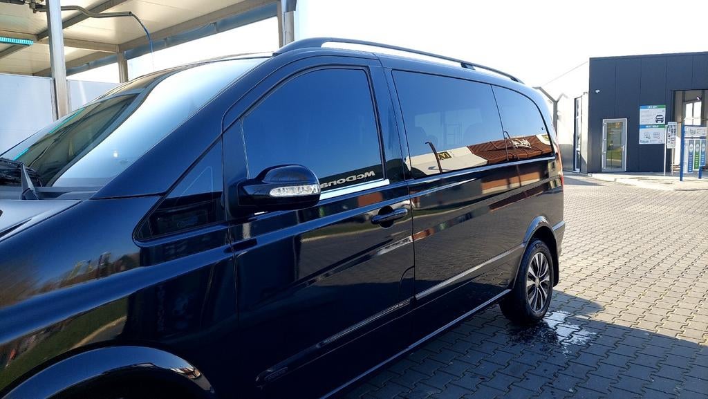 Mercedes-Benz viano 3.0 benzine zwart ambiente 7 persoons, Auto's, Automaat, Achterwielaandrijving, 8 stoelen, 190 pk