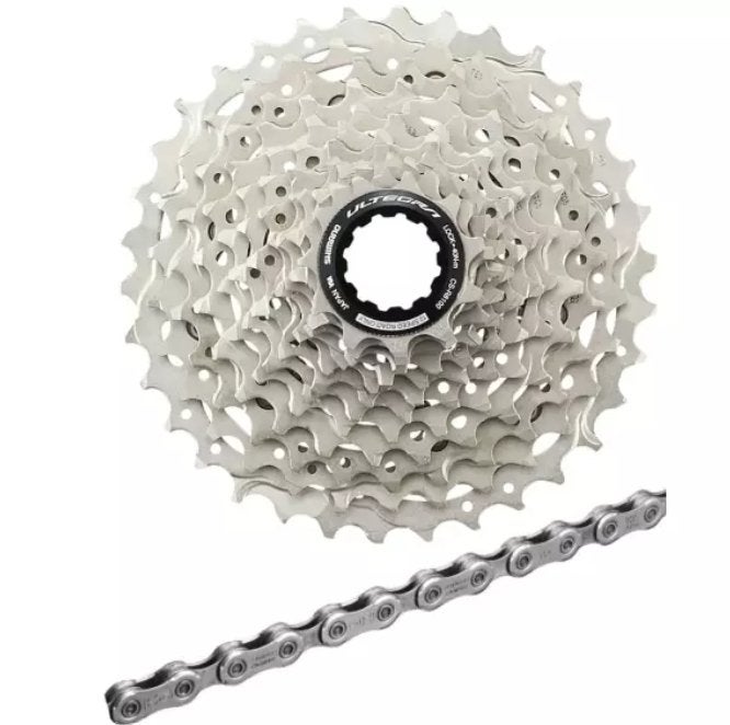 Nieuwe Shimano ultegra 12speed cassette en ketting, Ophalen of Verzenden, Nieuw, Overige typen