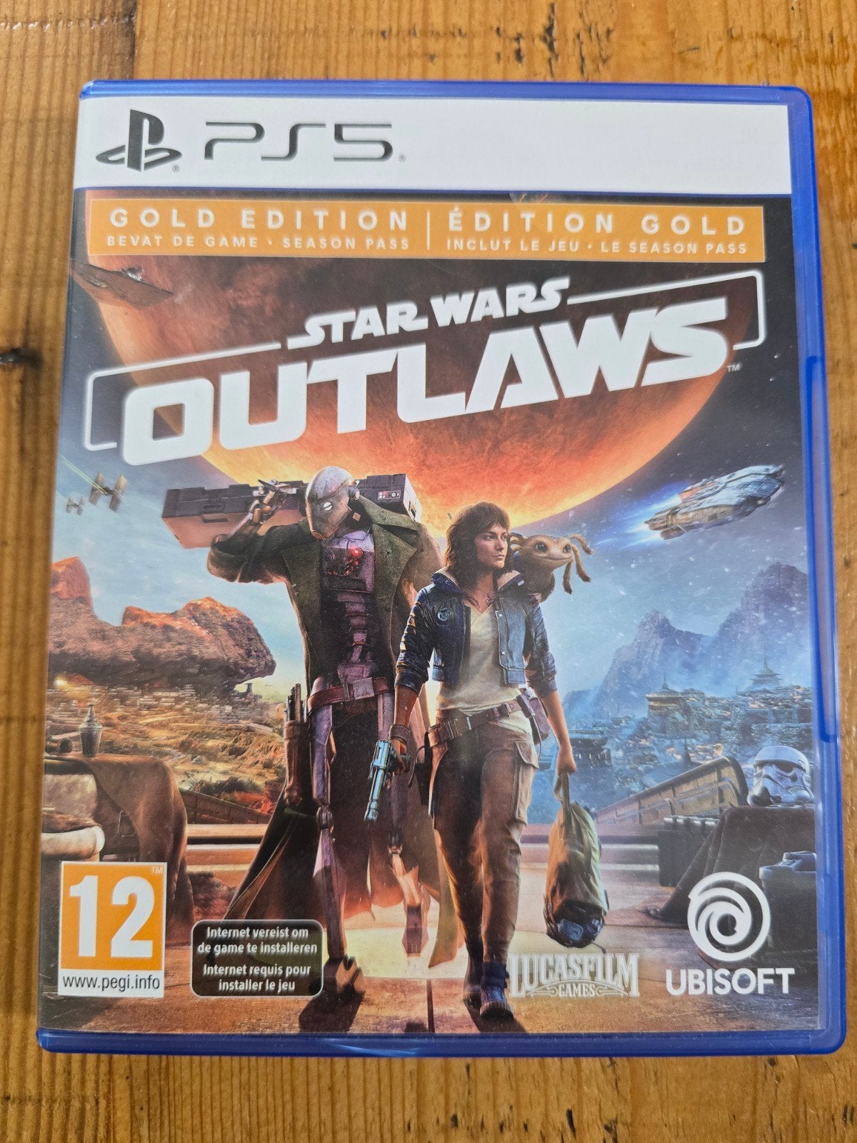 Star Wars Outlaws PS5 - Nieuwstaat, Avontuur en Actie, Online, 1 speler, Ophalen of Verzenden