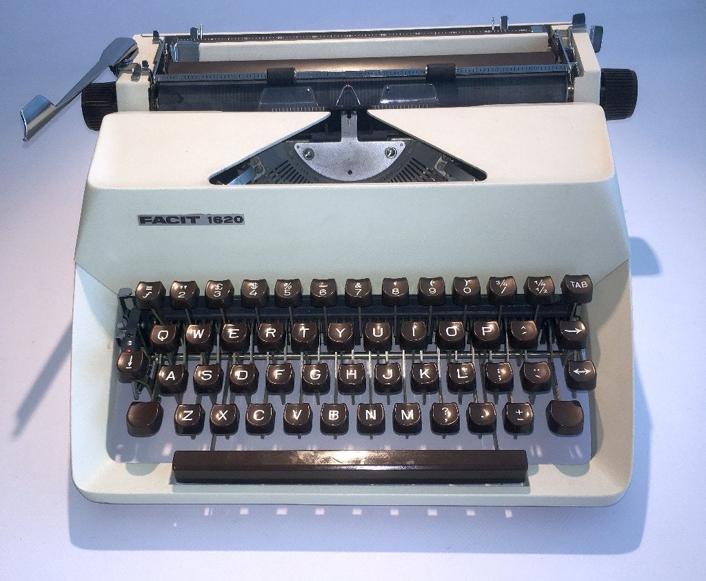 Facit 1620 zweedse typemachine, Diversen, Typemachines, Ophalen of Verzenden, Zo goed als nieuw