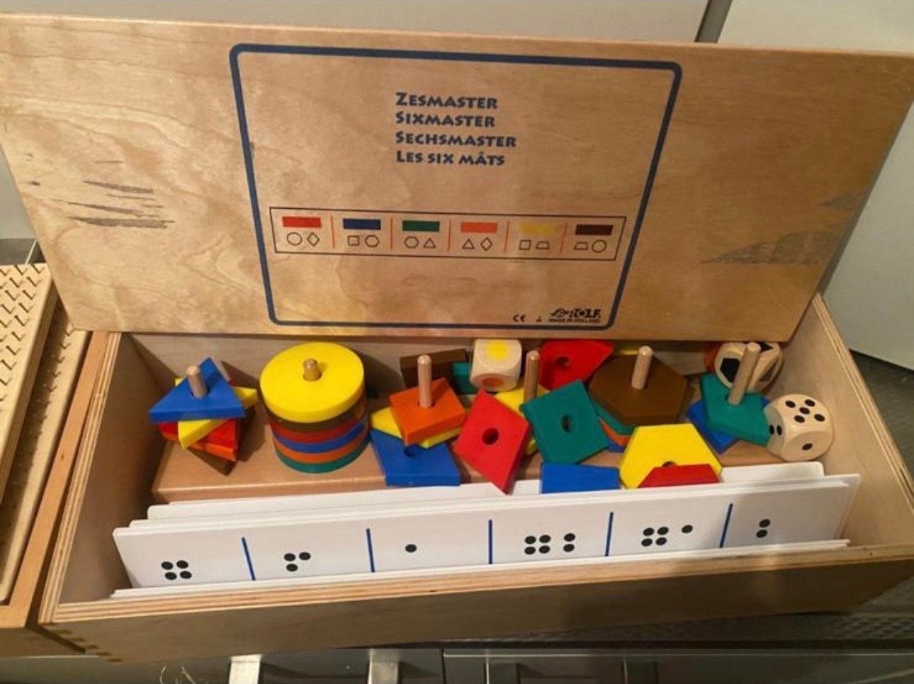 Rolf Zesmaster houten speelgoed, Ophalen, Gebruikt, Overige typen