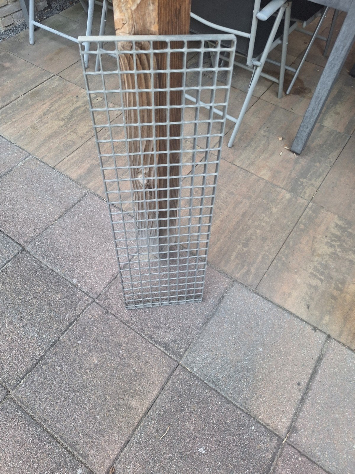 Metalen rooster / looprooster - 95x30 cm, Ophalen, Gebruikt, IJzer