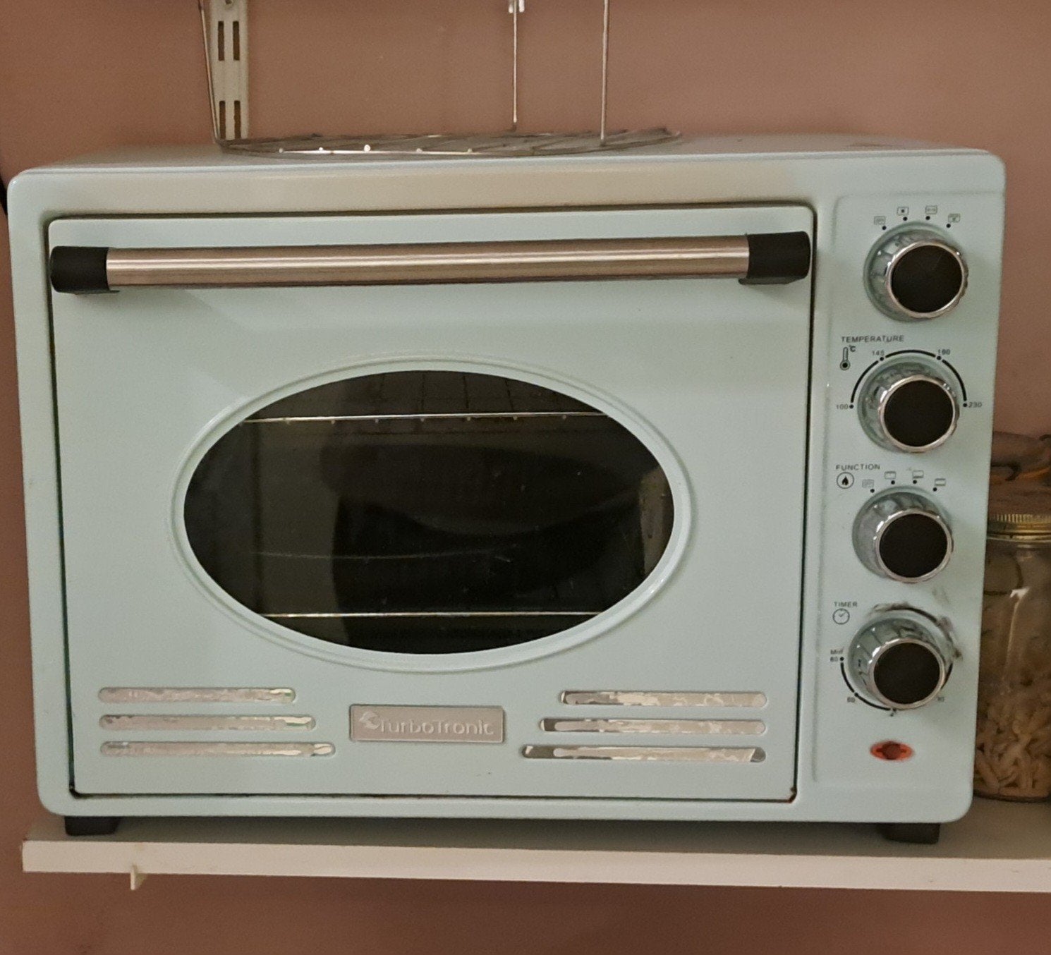Gebruikte TurboTronic elektrische mini-oven, Ophalen