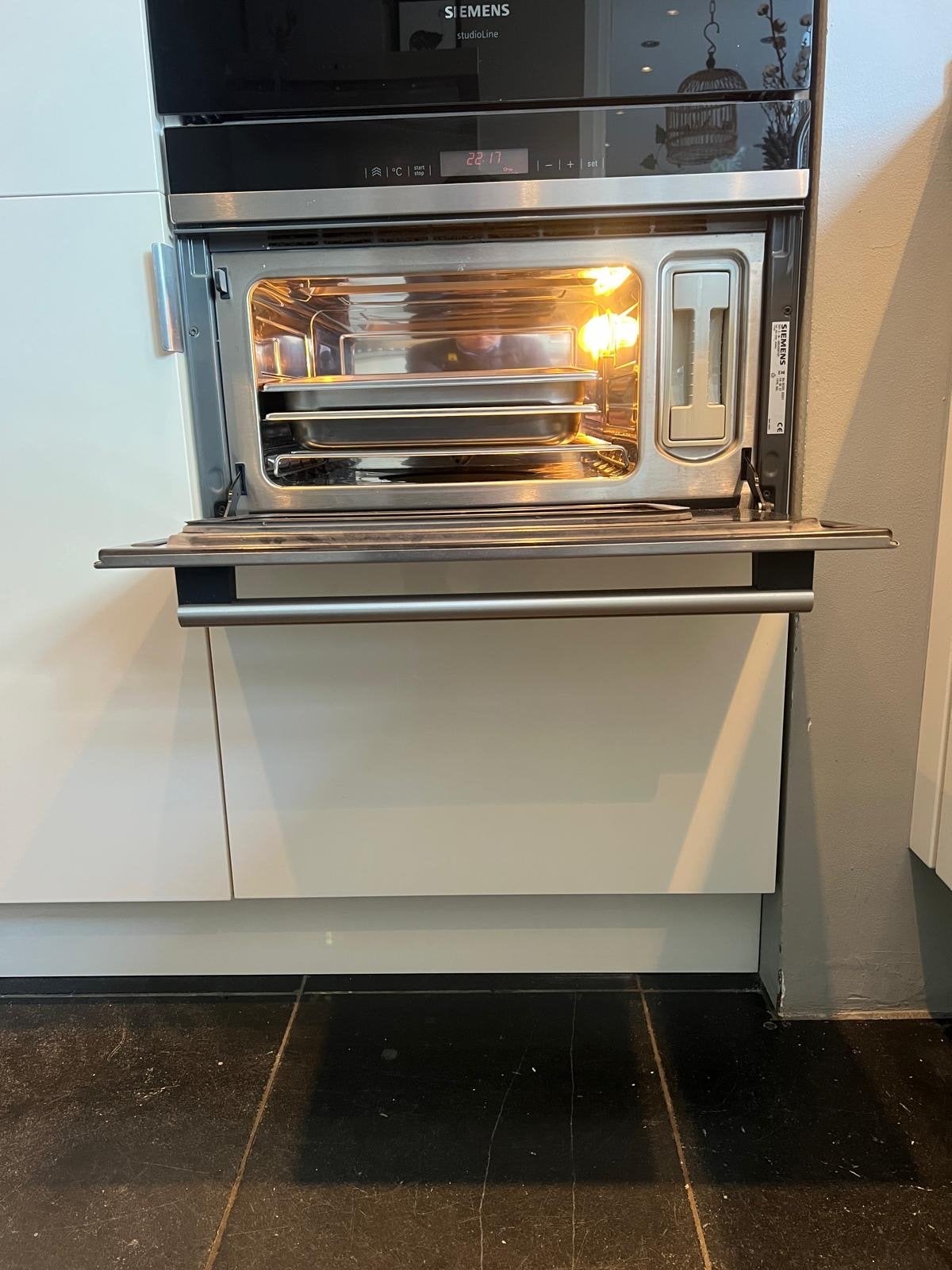 Siemens Stoomoven - Gloednieuw en Ongebruikt, Ophalen of Verzenden, Stoom, Inbouw, Stoomoven