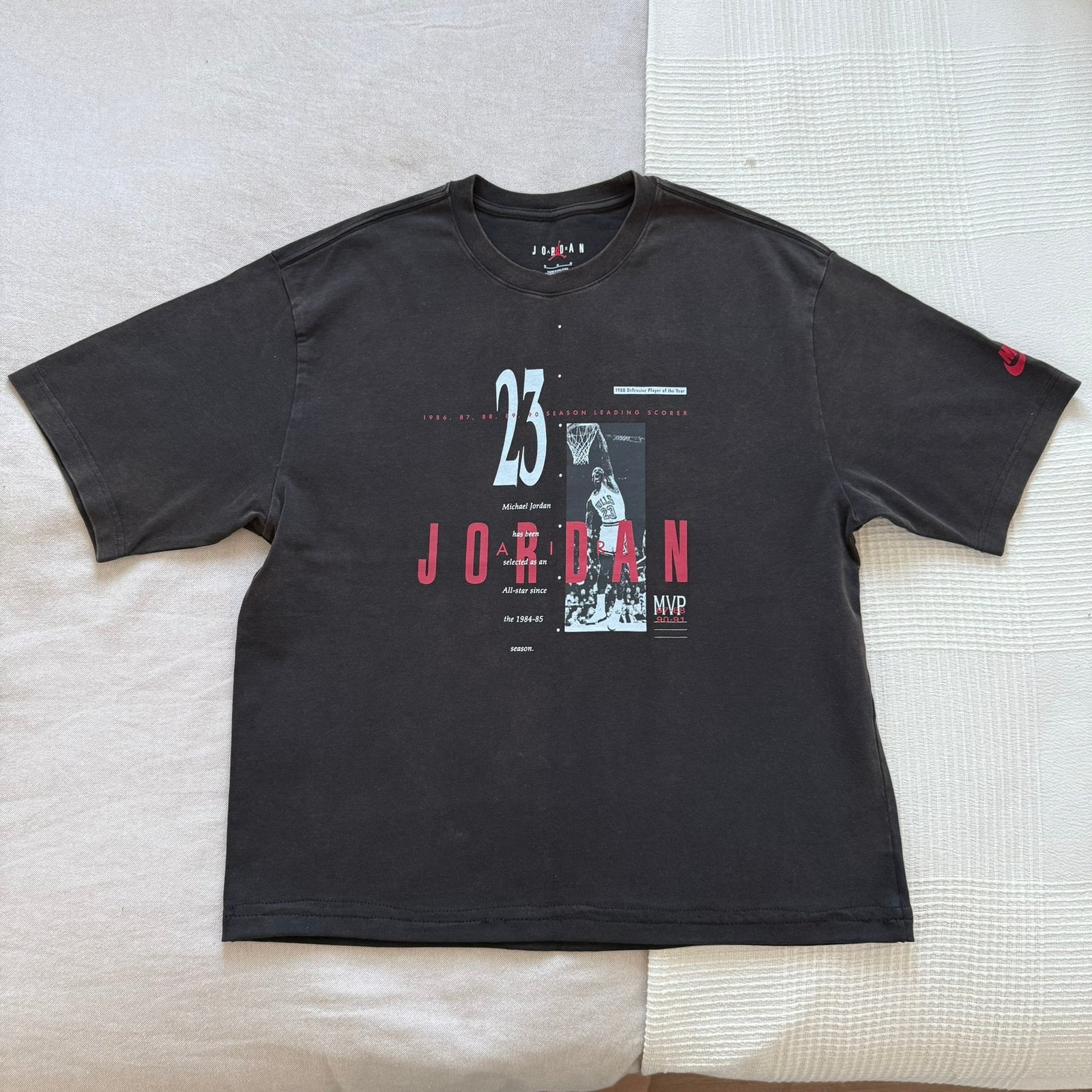 Nike air jordan michael jordan 23 t shirt maat S, Ophalen of Verzenden, Nieuw, Maat 46 (S) of kleiner, Zwart