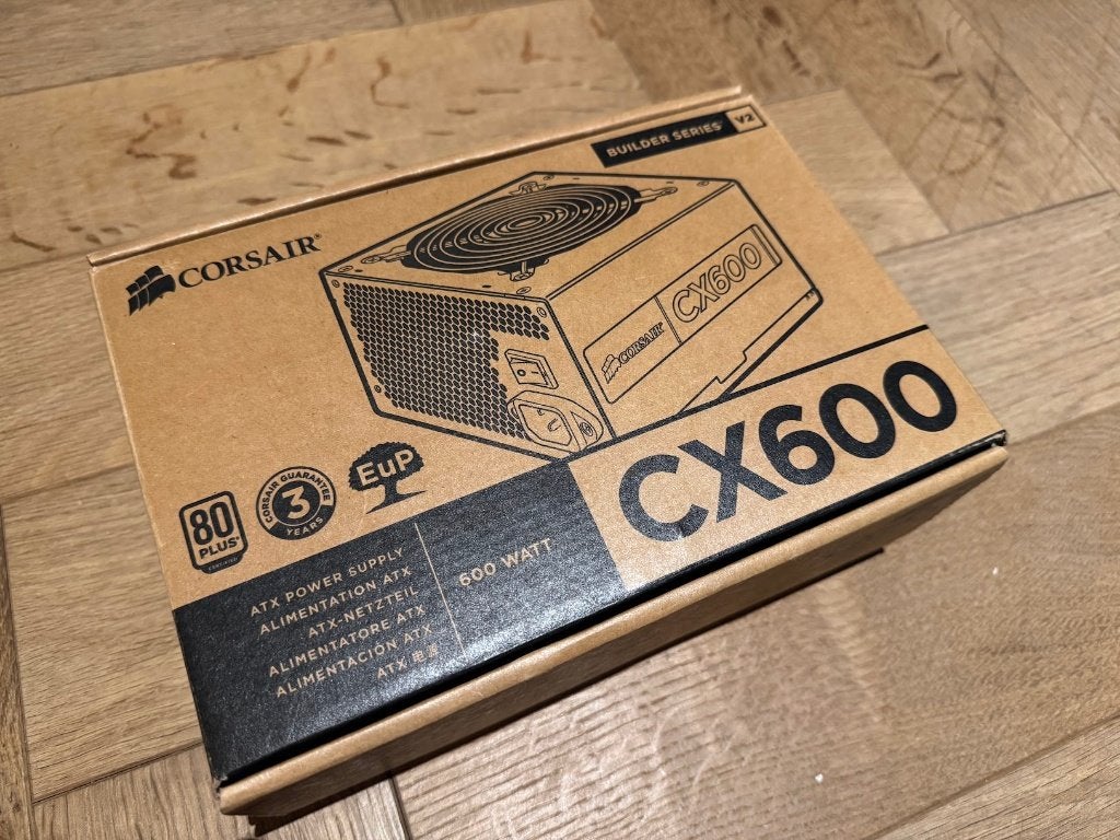 Corsair CX600 V2 Voeding (PSU) - 600 Watt, Ophalen of Verzenden, Zo goed als nieuw