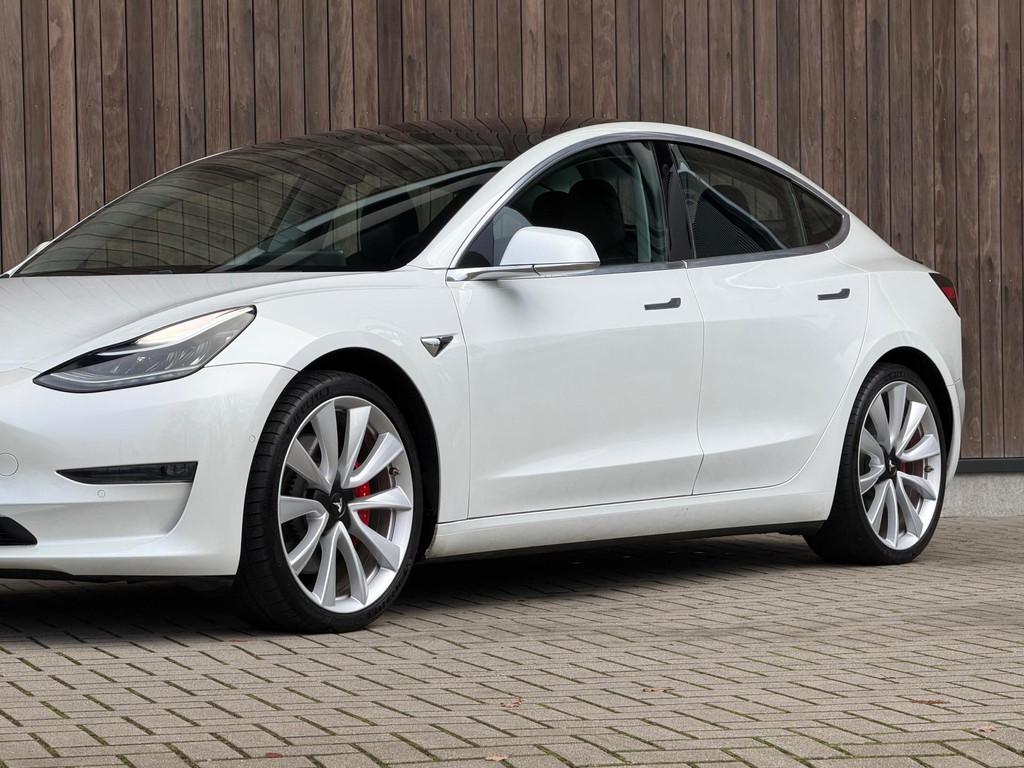 Tesla Model 3 Performance AWD 75 kWh / 77.000 NIEUWPRIJS /, Auto's, Tesla, Automaat, 462 pk, Wit, 1249 min