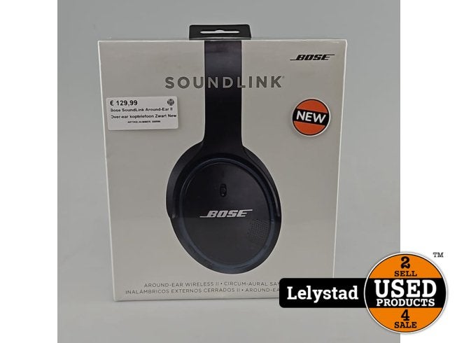 Bose SoundLink Around-Ear II Over-ear koptelefoon Zwart New, Bose, Nieuw, Support@bose.com, The Mountain
Framingham, MA 01701
USA