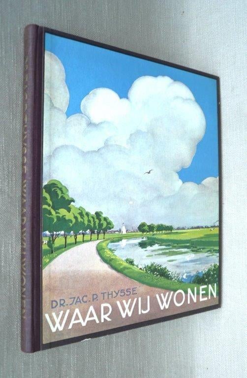Verkade plaatjes album waar wij wonen 1937 Jac P. Tijsse., Boeken, Prentenboeken en Plaatjesalbums, Gelezen, Plaatjesalbum, Ophalen of Verzenden
