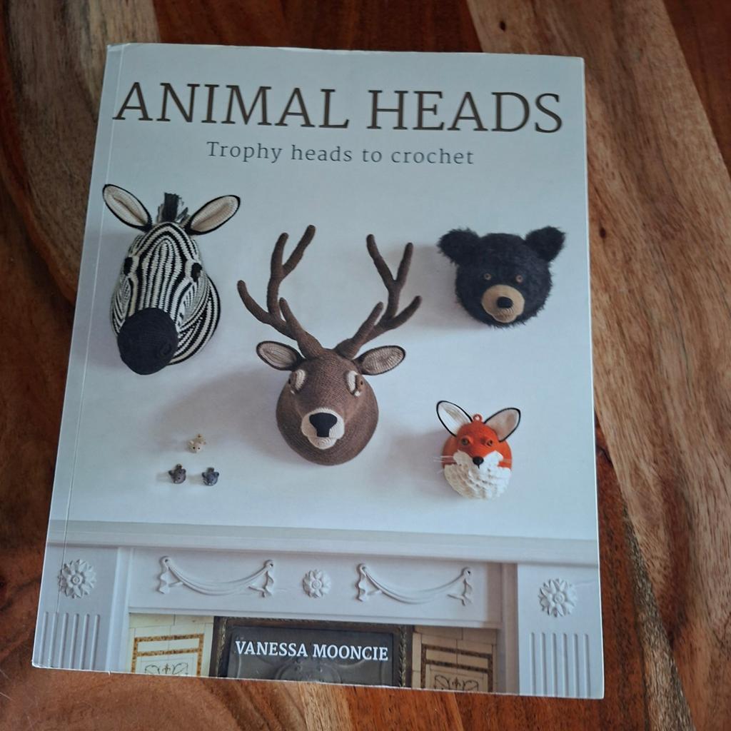 Animal Heads: Trophy heads to crochet - Vanessa Mooncie, Ophalen of Verzenden, Zo goed als nieuw, Breien en Haken, Vanessa Mooncie