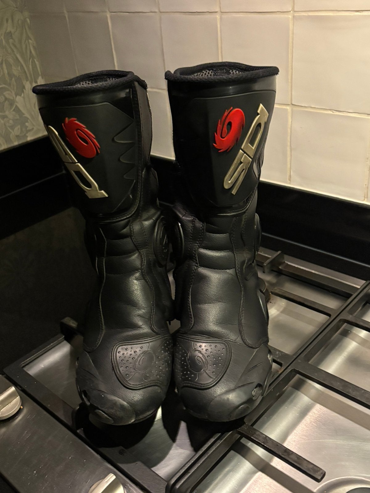 Sidi Motorsport laars zwart Maat 44, Ophalen of Verzenden, Tweedehands, Heren, Laarzen