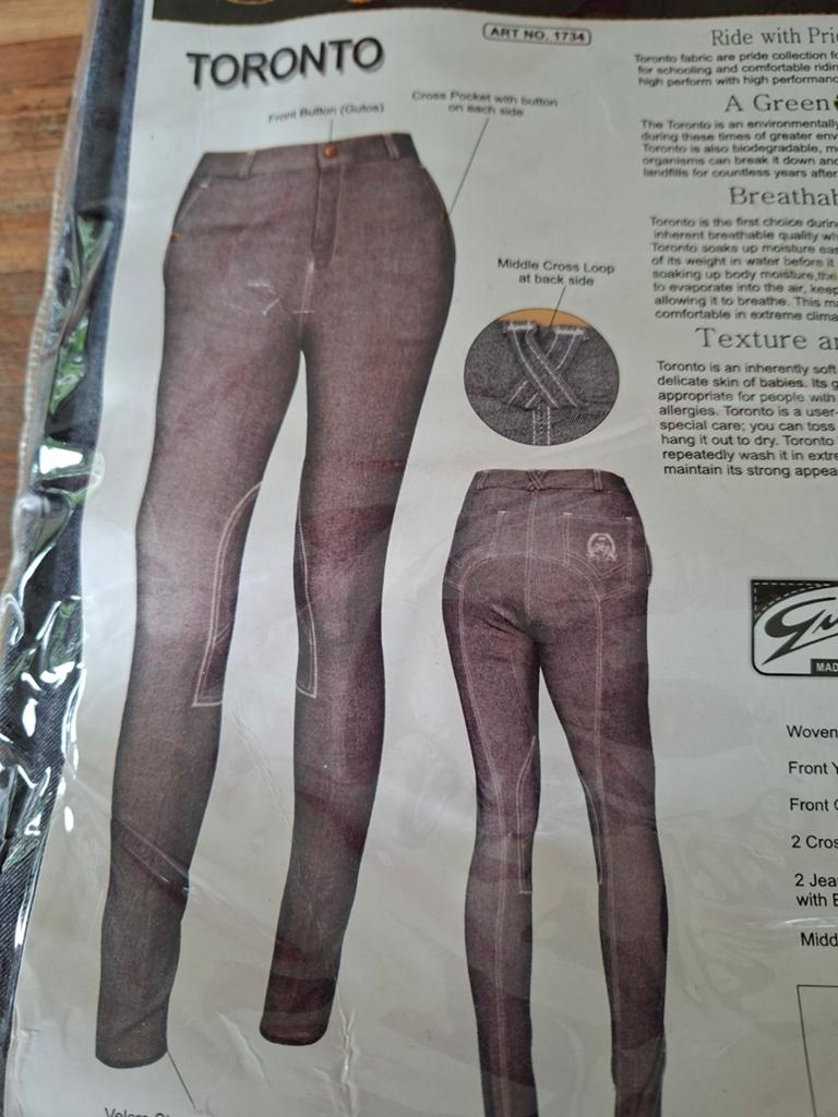 HB rijbroek Toronto mt. 42 NIEUW, Dieren en Toebehoren, Paardrijkleding, Ophalen of Verzenden, Nieuw, Dames, Bovenkleding