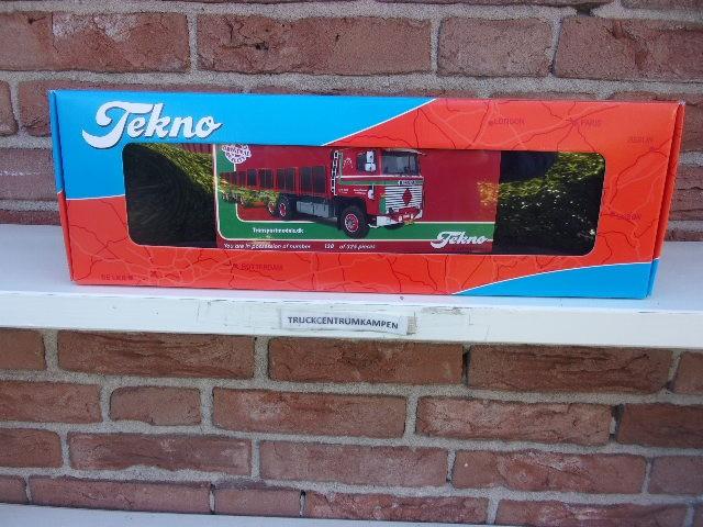 Tekno  Scania  141  Combi  van  Steen  Petersen., Ophalen of Verzenden, Nieuw, Bus of Vrachtwagen, Tekno