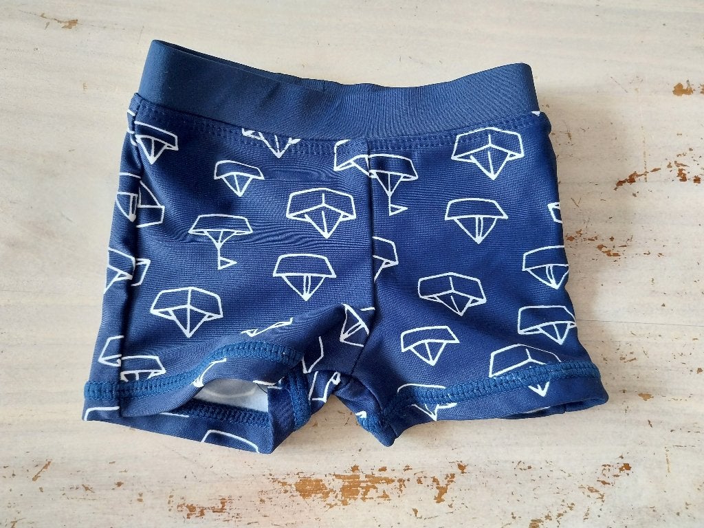 Zeeman donkerblauw zwembroekje maat 68, Zeeman, Ophalen of Verzenden, Zo goed als nieuw, Maat 68