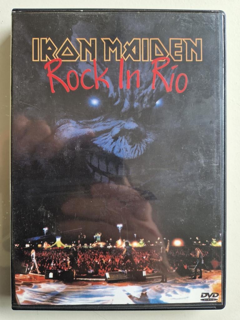 IRON MAIDEN - Rock In Rio [DVD], Cd's en Dvd's, Dvd's | Muziek en Concerten, Verzenden, Zo goed als nieuw