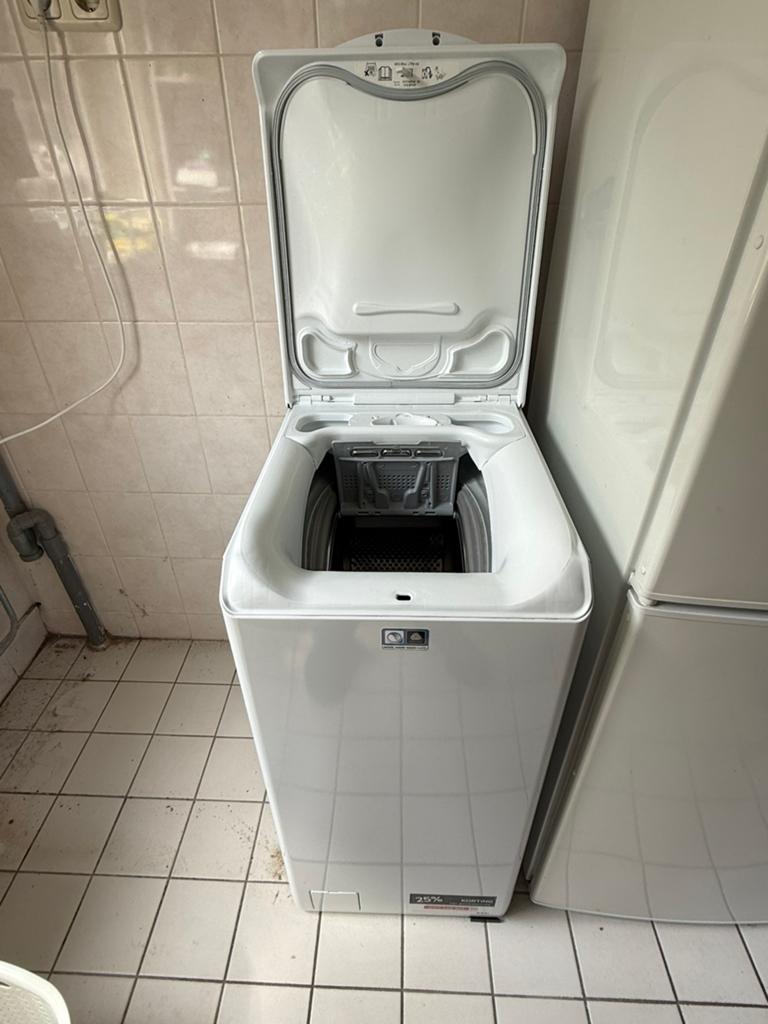 AEG LTR6162K bovenlader wasmachine, Witgoed en Apparatuur, Wasmachines, Ophalen, 1200 tot 1600 toeren, 4 tot 6 kg, Bovenlader