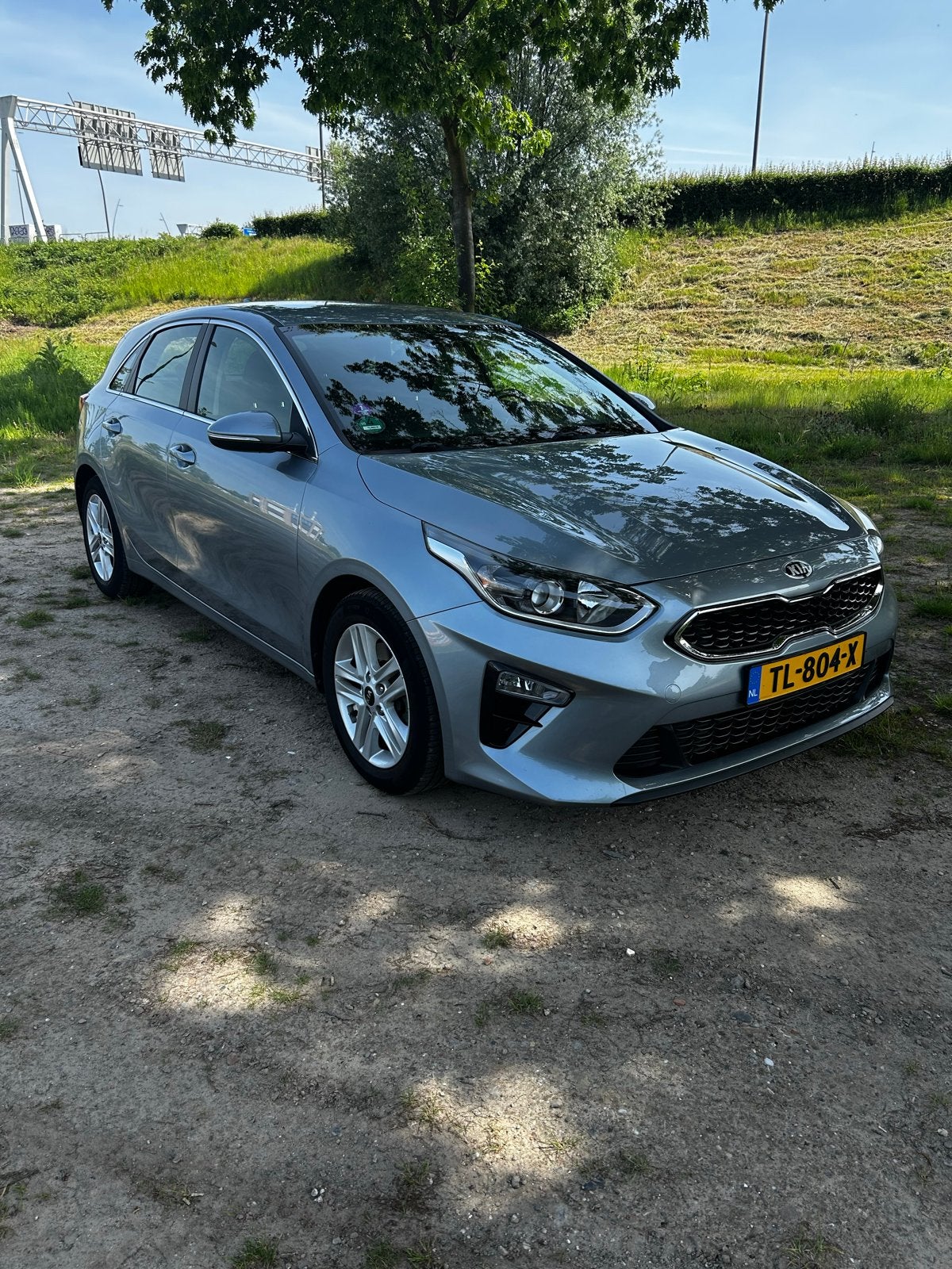 Kia (Pro) Cee d 1.0 T-gdi 120pk 2018 Grijs, Auto's, Kia, Voorwielaandrijving, Blauw, 1197 kg, Origineel Nederlands