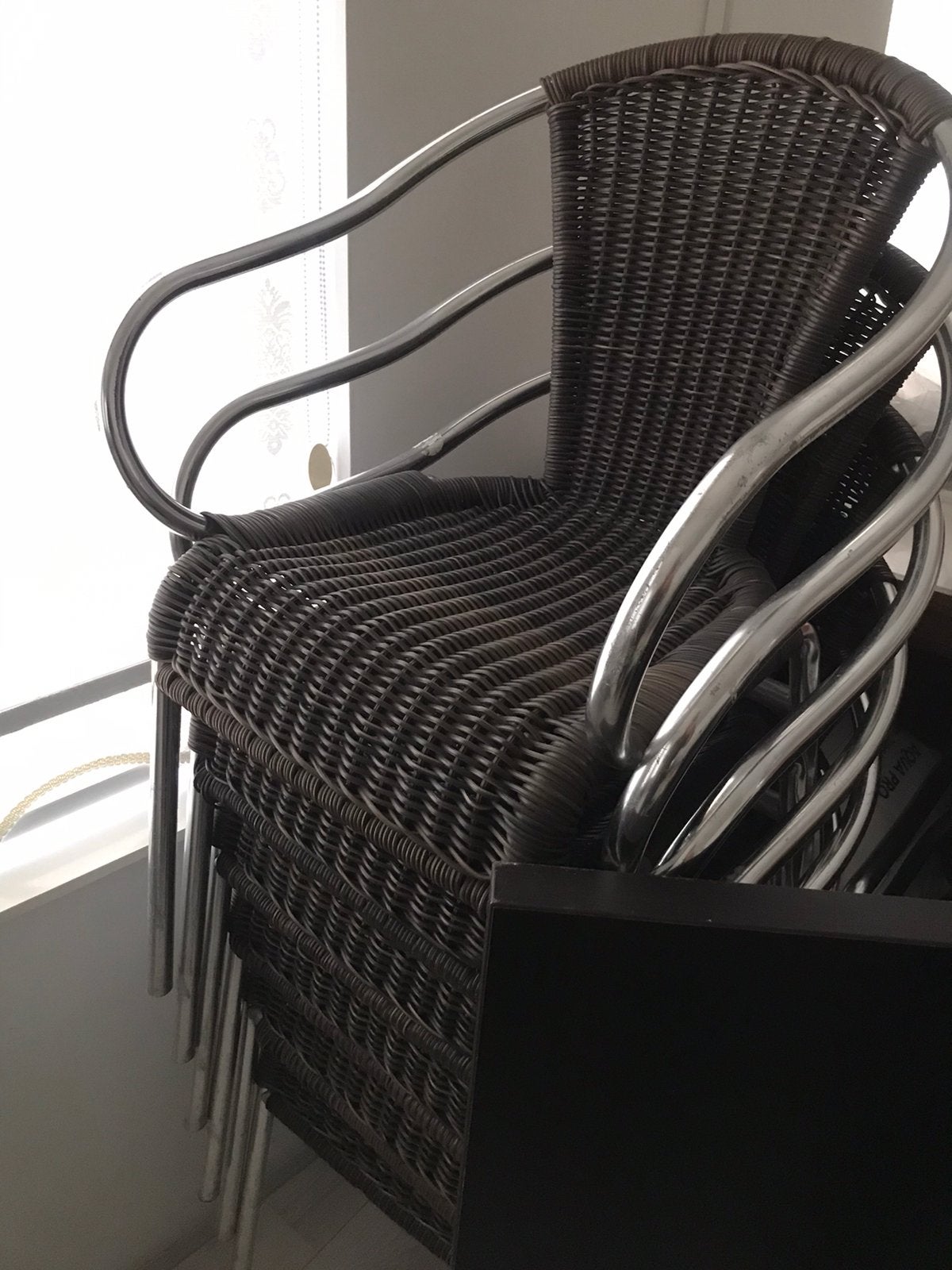 Terrasstoelen horeca stevig, Ophalen of Verzenden, Zo goed als nieuw, Kunststof