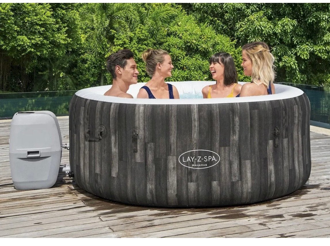 Bestway Lay-Z-Spa Bahamas AirJet | 2 tot 4 personen, Ophalen, Zo goed als nieuw, Pomp