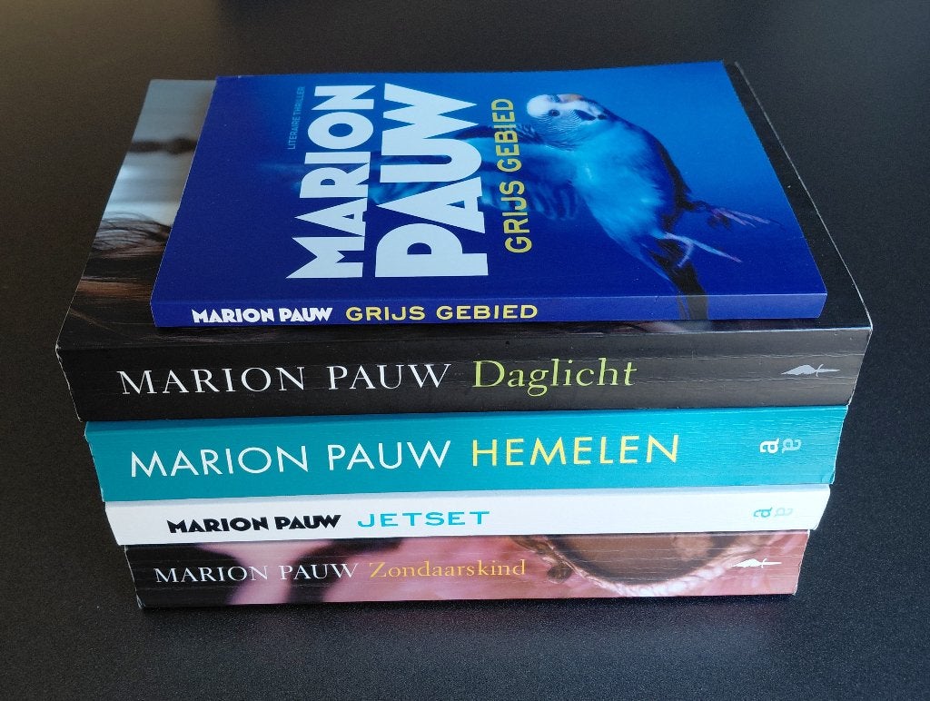 5 thrillers van Marion Pauw, o.a. Zondaarskind, Ophalen of Verzenden, Gelezen, Marion Pauw, Nederland