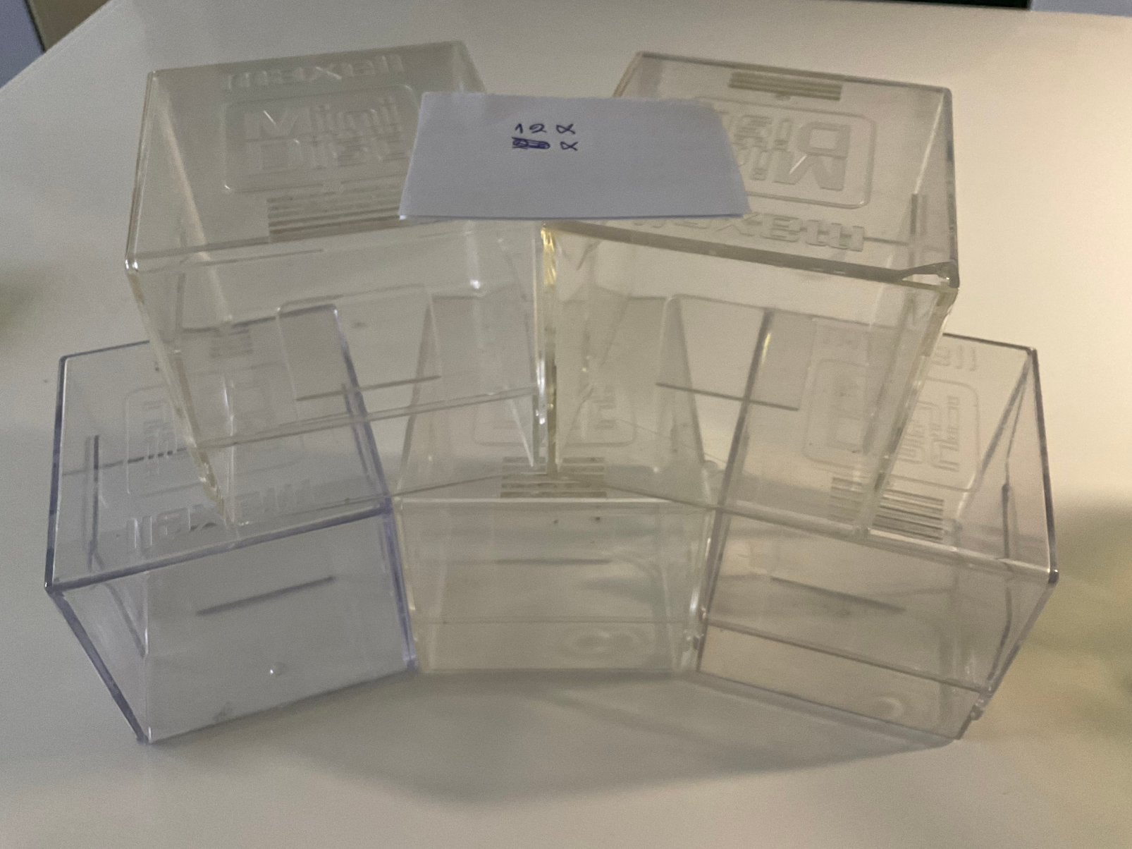 Minidisc doosjes van MAXELL  11X op voorraad. Prijs per stuk, Ophalen of Verzenden