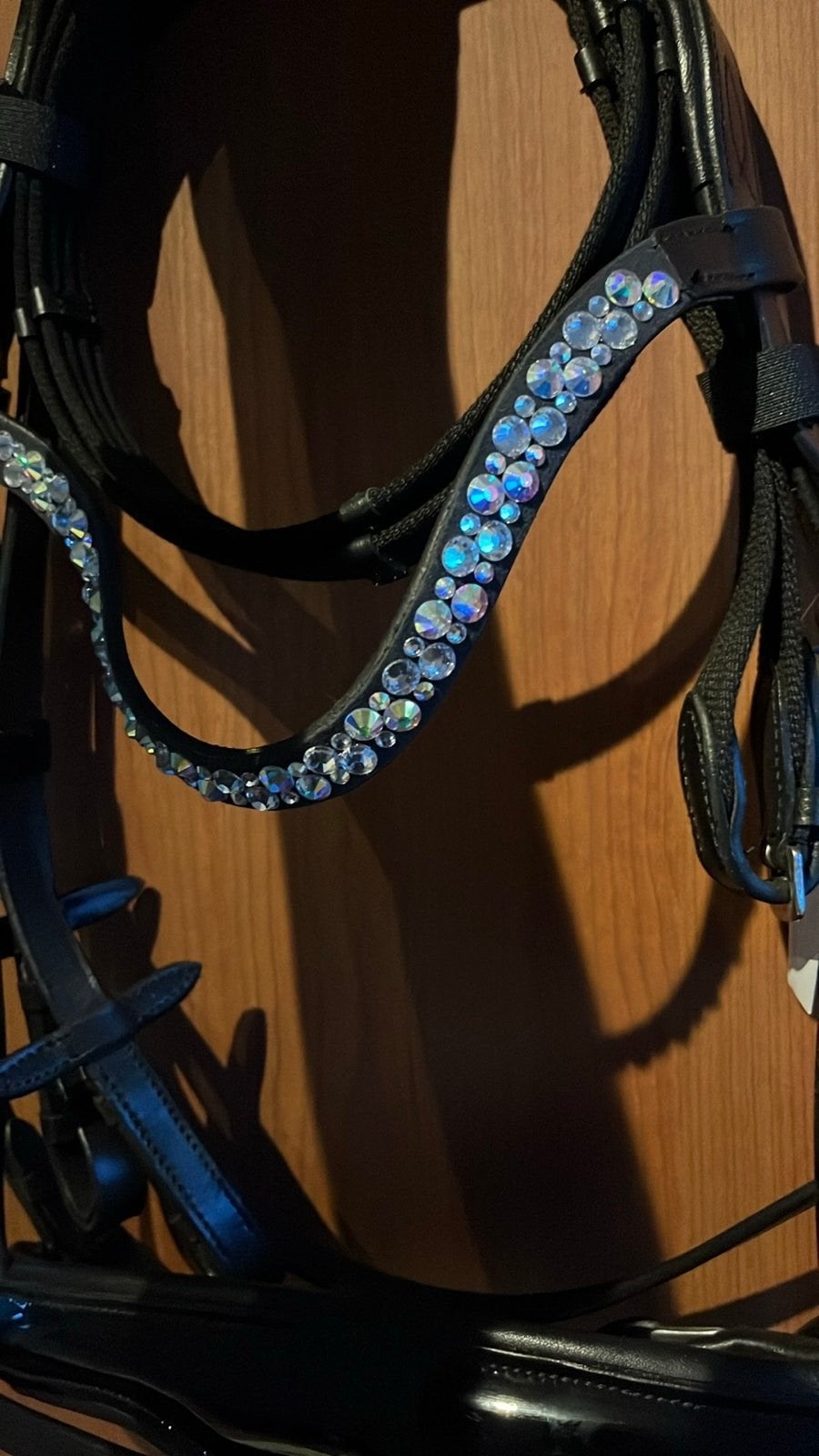 Prachtig nieuw HB Shiwtime hoogdstel cob, Dieren en Toebehoren, Hoofdstel, Nieuw, Ophalen of Verzenden, Zwart