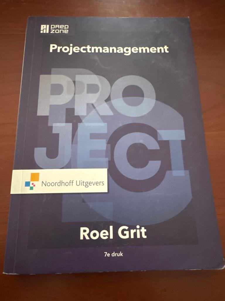 Projectmanagement - Roel Grit (7e druk), Ophalen of Verzenden, Gamma, Gelezen, HBO