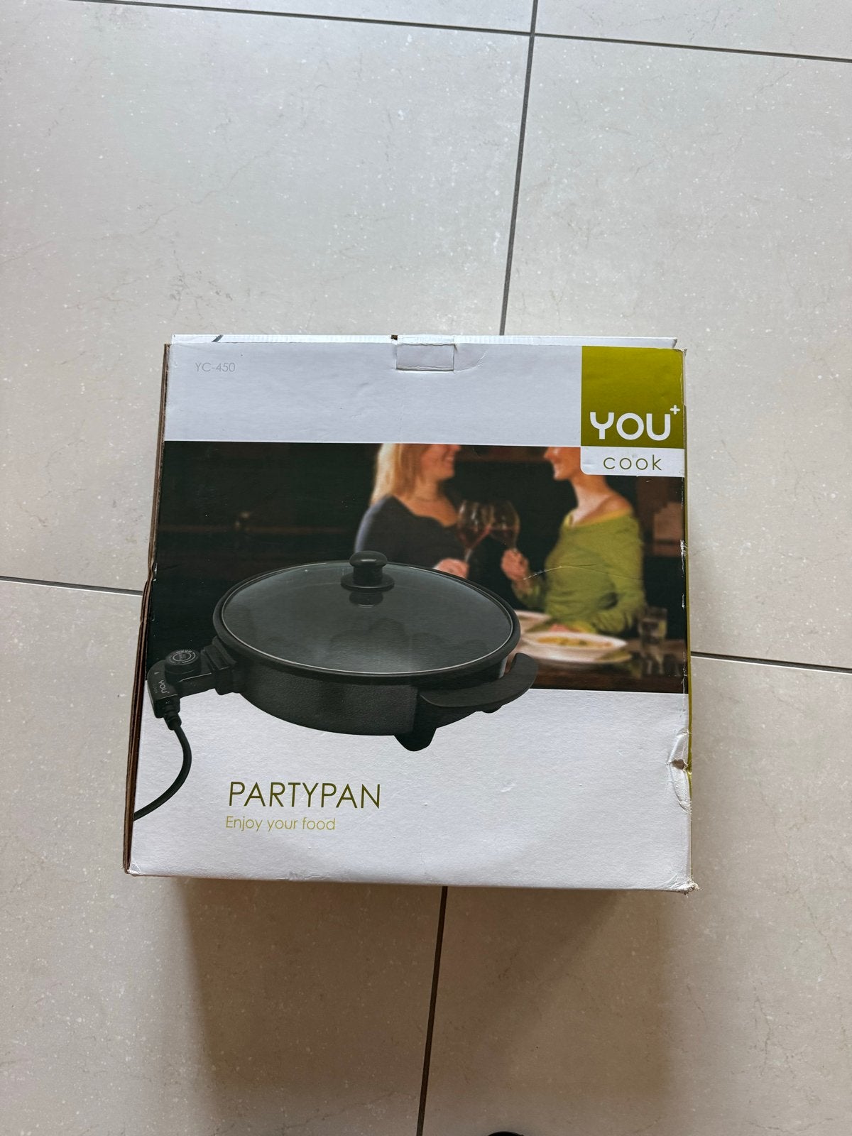 You Cook Party Pan - Elektrische Koekenpan, Ophalen of Verzenden, Zo goed als nieuw