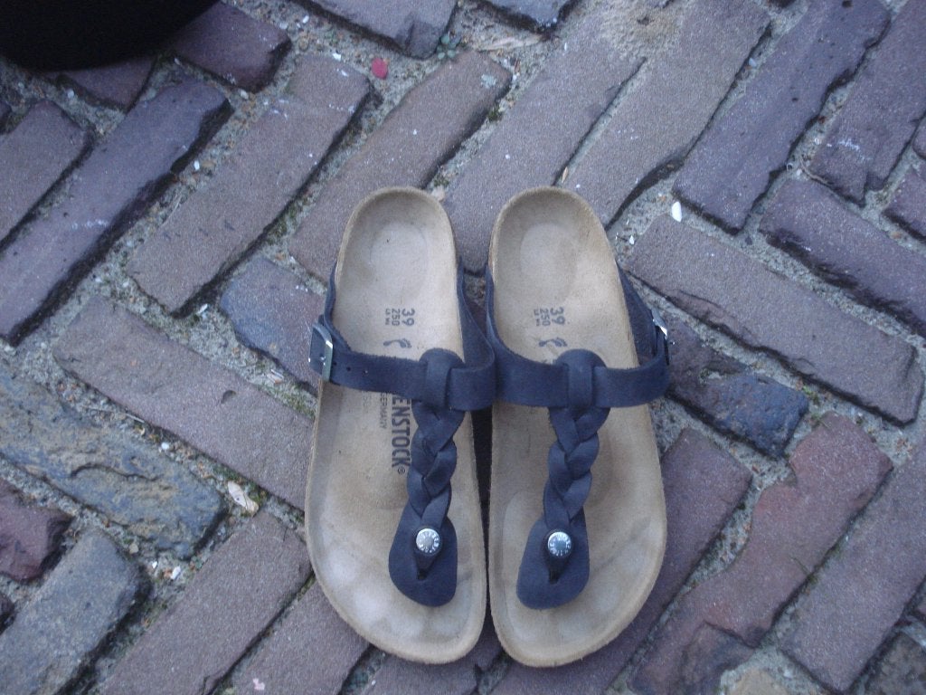 BIRKENSTOCK ZWART 39 NU GRATIS VERZENDING PER POST, Slippers, Verzenden, Zwart, Nieuw