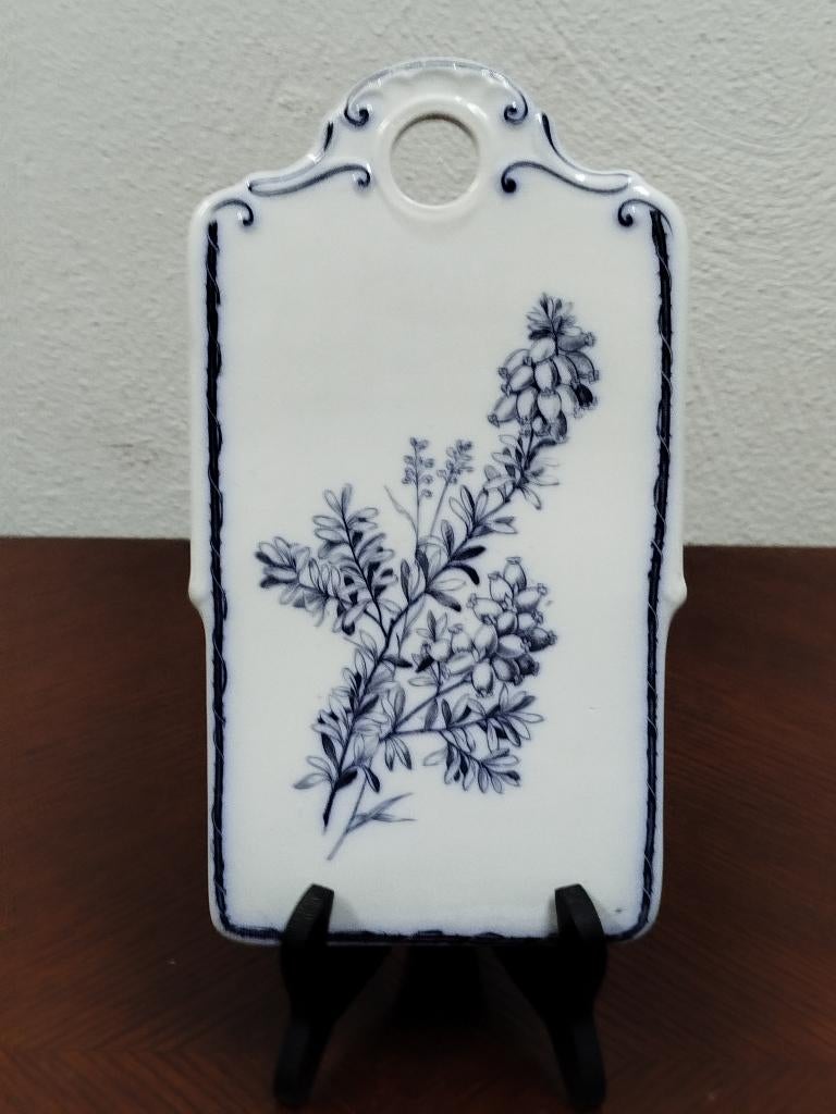 Antieke Villeroy & Boch Mettlach Ontbijtplank Amos, Ophalen of Verzenden