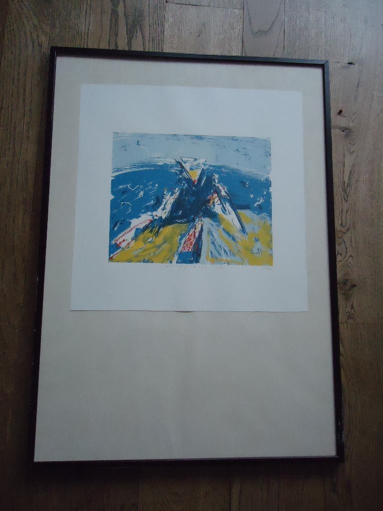 Grafiek van Piet Warffemius ui 1984, Antiek en Kunst, Kunst | Litho's en Zeefdrukken, Ophalen of Verzenden