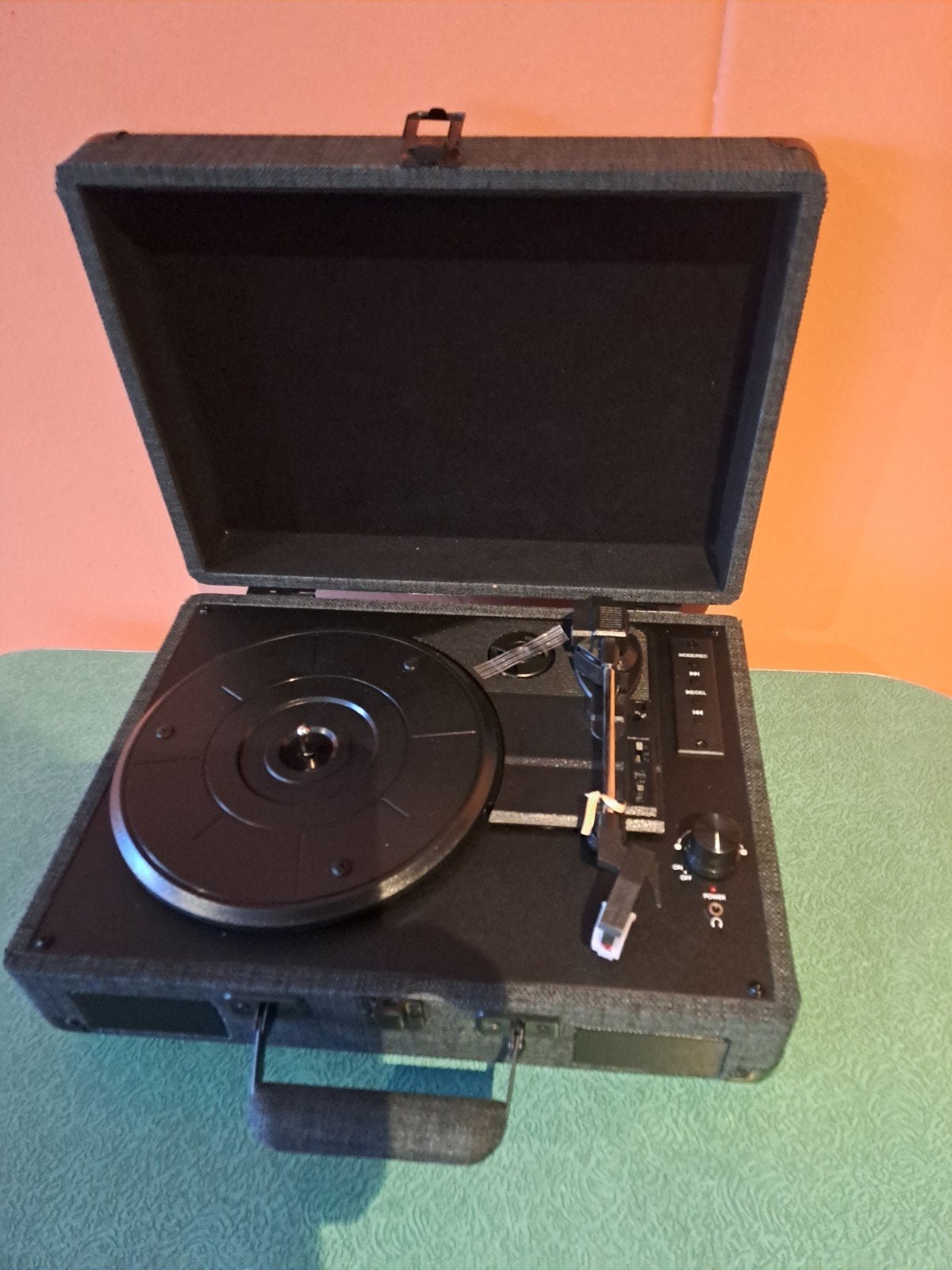 HELEMAAL NIEUW!! Retro platenspeler met bluetooth/Mp3, Ophalen, Nieuw, Overige merken, Automatisch