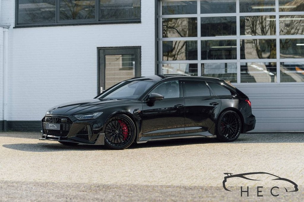 Audi RS6 - RS6-R 1 OF 125 ABT Keramisch|Bang & Olufsen, Auto's, Audi, Automaat, Gebruikt, Leder, Hybride Elektrisch/Benzine