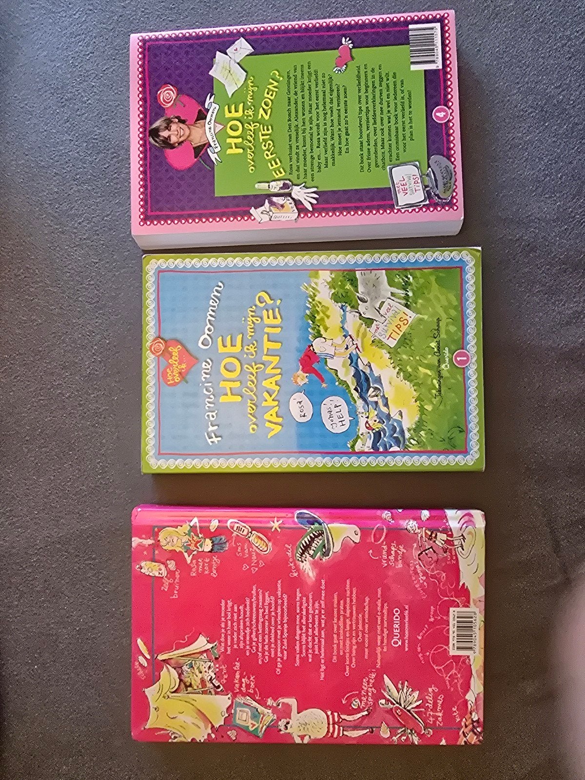 Hoe overleef ik... boeken - Francine Oomen (5 stuks), Boeken, Ophalen of Verzenden, Gelezen, Francine Oomen, Fictie