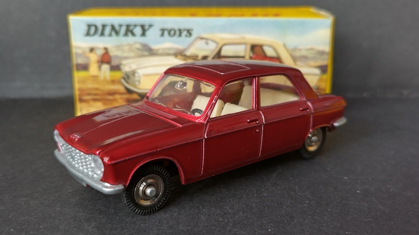 Peugeot 204 1:43 Dinky Toys Atlas Pol, Auto, Verzenden, Nieuw, M