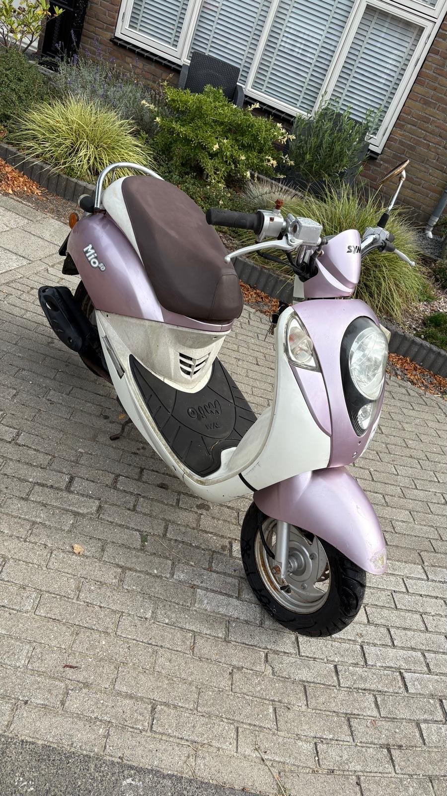 Sym Mio Scooter, Gebruikt, Maximaal 45 km/u, Benzine, Ophalen