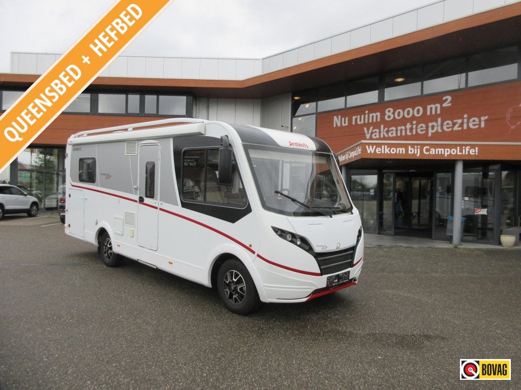 Dethleffs Globebus 7 GT, Luifel, Fiat, 6 tot 7 meter, Diesel