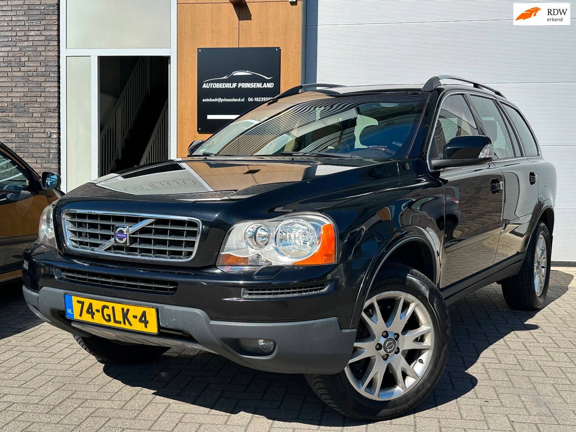 Volvo XC90 3.2 Sport| nieuwe apk | 7 persoons |, Auto's, 238 pk, Gebruikt, Beige, Parkeersensor