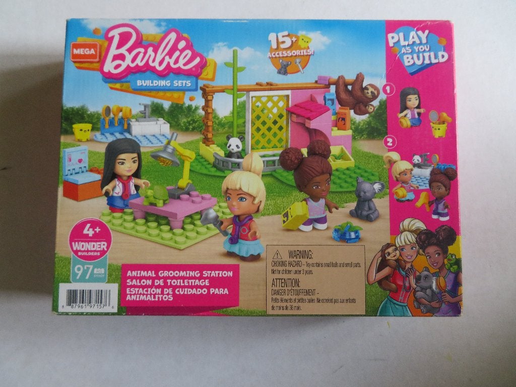 MEGA BARBIE -- ANIMAL GROOMING STATION, Ophalen of Verzenden, Zo goed als nieuw, Jongen of Meisje