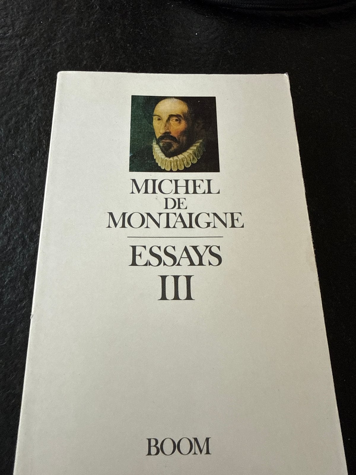 Michel de Montaigne - Essays III (Boom), Boeken, Ophalen of Verzenden, Gelezen, Eén auteur