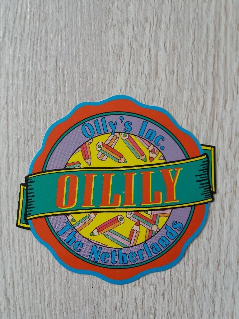 sticker OILILY ( 1 ), Verzamelen, Ophalen of Verzenden, Zo goed als nieuw, Merk