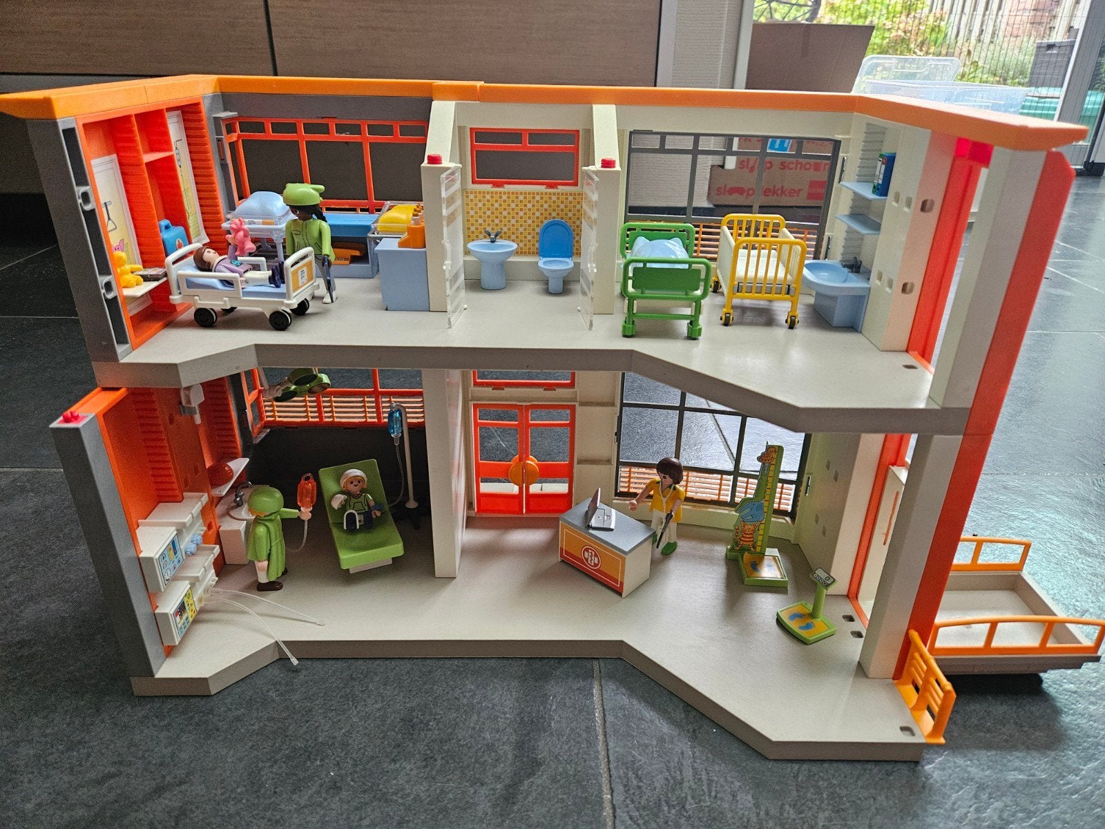 Playmobil ziekenhuis 6657 plus extra's, Kinderen en Baby's, Speelgoed | Playmobil, Gebouw, Complete set, Ophalen of Verzenden