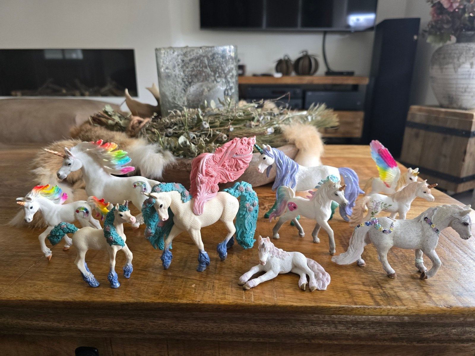 schleich paarden bayala zgan, Verzamelen, Ophalen of Verzenden, Zo goed als nieuw, Paard, Beeldje of Figuurtje